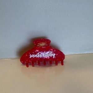 NEW WITH TAGS "Santa Baby" Red Hair Claw Clip